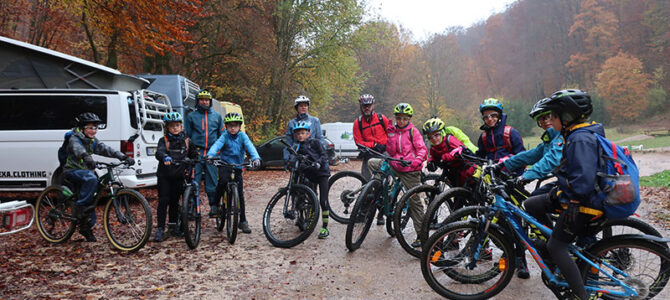 U9-Radlkids beim KidsOnBike-Seminar in Treuchtlingen