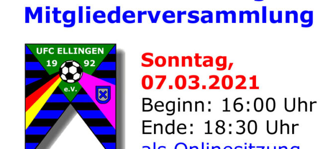 UFC Mitgliederversammlung 2021