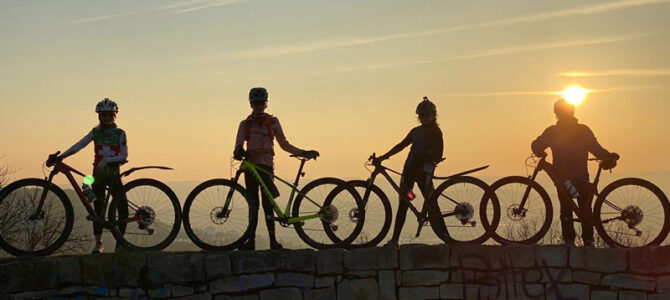 Radeln bei bestem Bike-Wetter: „Ein Stück Normalität genießen“