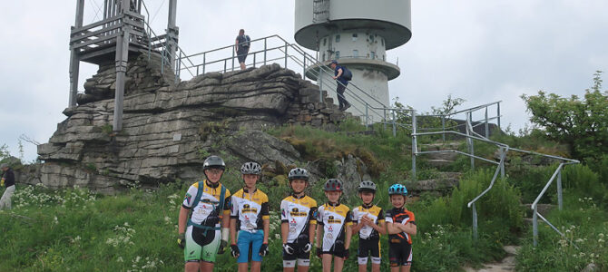 UFC-Radlkids durchquerten Fichtelgebirge