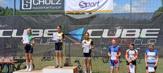 Treppchenplätze für die UFC-Radsportler beim Cube-Cup in Stammbach (5. Lauf)