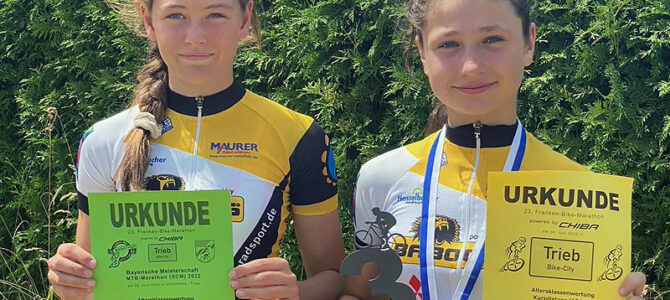 UFCler: Treppchenplatz beim Franken Bike Marathon in Trieb (Oberfranken)