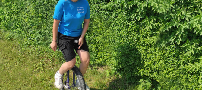Neuer Einrad-Schnupperkurs beim UFC Ellingen für 6- bis 12-jährige Jungen und Mädchen (6 Wochen lang)
