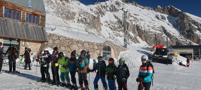 UFC Ellingen: Skikurs für Kids auf der Zugspitze