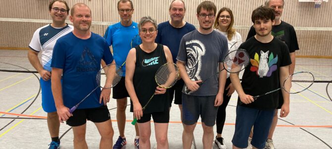 Sparte Badminton: Erfolgreicher Auftakt in die Hobbyliga-Saison