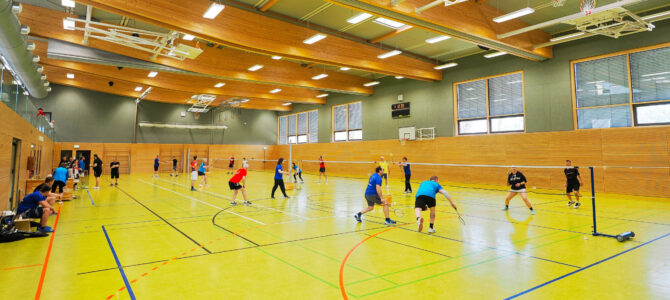 UFC Ellingen beim 1. Badminton-Freundschaftsturnier in Georgensgmünd