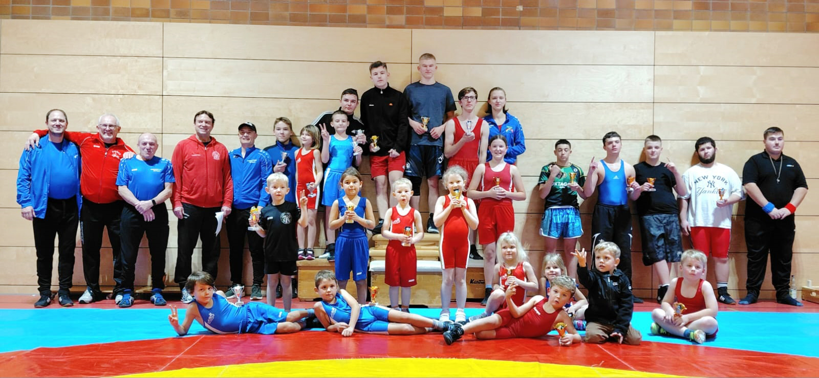 Freundschaftskampf Cadolzburg – Ellingen: Viele glückliche Sieger bei ihrem ersten Wettkampf